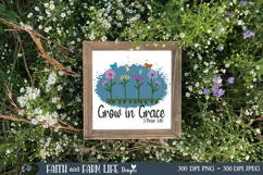 Grow in Grace | Watercolor Sublimation Product Image 4