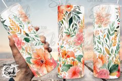 Watercolor Floral Tumbler Spring Gift for Women Product Image 1