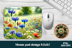 Flower mouse pad | Mousepad | Wildflower sublimation Product Image 1