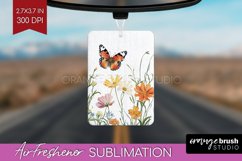 Wildflowers Air Freshener PNG - Spring Flowers PNG Product Image 1