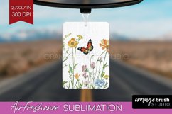Wildflowers Air Freshener PNG - Spring Flowers PNG Product Image 1