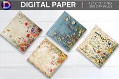 Wildflowers Digital Paper Product Image 1