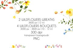 summer floral clipart