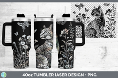 GorgeousWildflowers Laser 40oz Tumbler design.