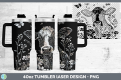 GorgeousWildflowers Laser 40oz Tumbler design.