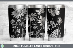 GorgeousWildflowers Laser 20oz Tumbler design.
