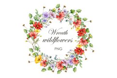 Wildflowers frame