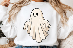 Wildflowers Ghost Halloween PNG Product Image 2