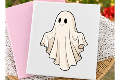 Wildflowers Ghost Halloween PNG Product Image 3