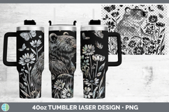 GorgeousWildflowers Laser 40oz Tumbler design.