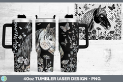 GorgeousWildflowers Laser 40oz Tumbler design.