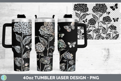 GorgeousWildflowers Laser 40oz Tumbler design.