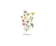 Watercolor Wildflowers Bouquet Clipart Set Product Image 6