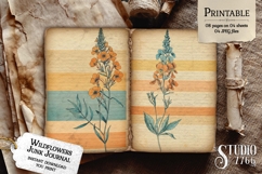 Wildflowers Junk Journal Pages Product Image 2