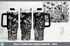 GorgeousWildflowers Laser 40oz Tumbler design.