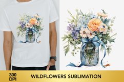 10 png Spring Flowers Clipart, Wildflowers png Bundle Product Image 2