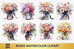 10 png Spring Flowers Clipart, Wildflowers png Bundle Product Image 1