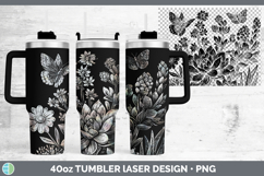 GorgeousWildflowers Laser 40oz Tumbler design.
