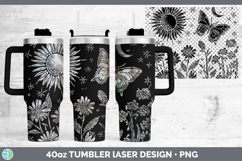 GorgeousWildflowers Laser 40oz Tumbler design.