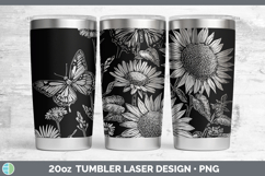 GorgeousWildflowers Laser 20oz Tumbler design.