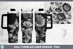 GorgeousWildflowers Laser 40oz Tumbler design.