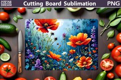 Flowers Cutting Board | Mothers Day Cutting Board Product Image 1
