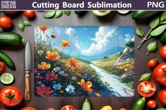 Flowers Cutting Board | Mothers Day Cutting Board Product Image 1
