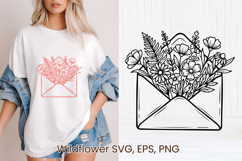 Summer Wildflower SVG Bundle | 52 Floral Designs Product Image 9