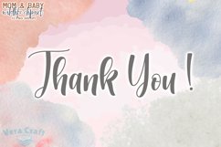 Mom &amp; Baby Wildlife Animal Watercolor Clipart - 12 Variation Product Image 16