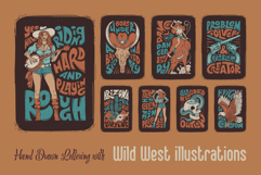 Wild West Lettering Illustrations Product Image 1