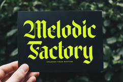 Wilfred Knights - Blackletter Serif Font Product Image 9