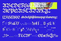 Wilfred Knights - Blackletter Serif Font Product Image 18