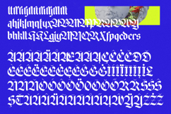 Wilfred Knights - Blackletter Serif Font Product Image 19