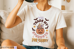 Halloween Coffee Hand-drawn SVG PNG T-shirt Design Product Image 2