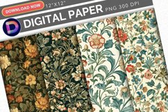 William Morris Digital Paper Product Image 1