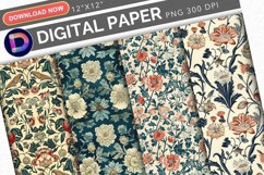 William Morris Digital Paper Product Image 1