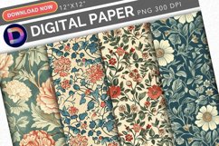 William Morris Digital Paper Product Image 1