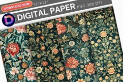 William Morris Digital Paper Product Image 1