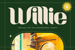 Willie Vintage Display Font Product Image 1