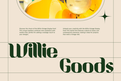Willie Vintage Display Font Product Image 2