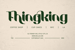 Willie Vintage Display Font Product Image 9