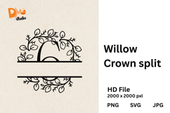 Willow Crown Split Product Image 1