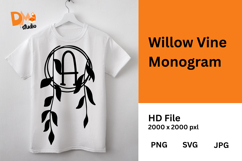 Willow Vine Monogram Product Image 1