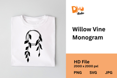 Willow Vine Monogram Product Image 1