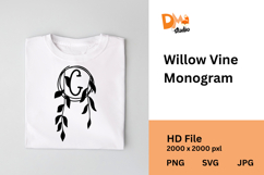 Willow Vine Monogram Product Image 1