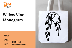Willow Vine Monogram Product Image 1