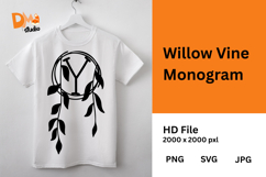 Willow Vine Monogram Product Image 1
