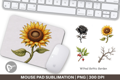 Wilted Garden Mouse Pad Product Image 1