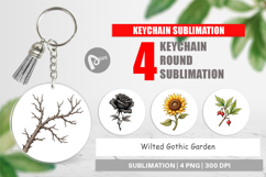Wilted Garden Keychain Product Image 1