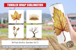 Wilted Garden Tumbler Product Image 1